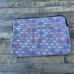 CoolBell Elephant Laptop Bag with Zipper Pocket and Zipper Closure for Sleeve
